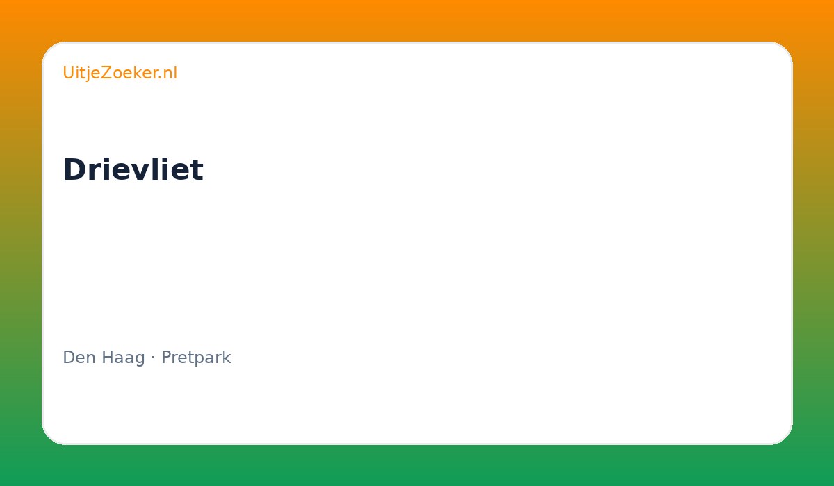 Drievliet