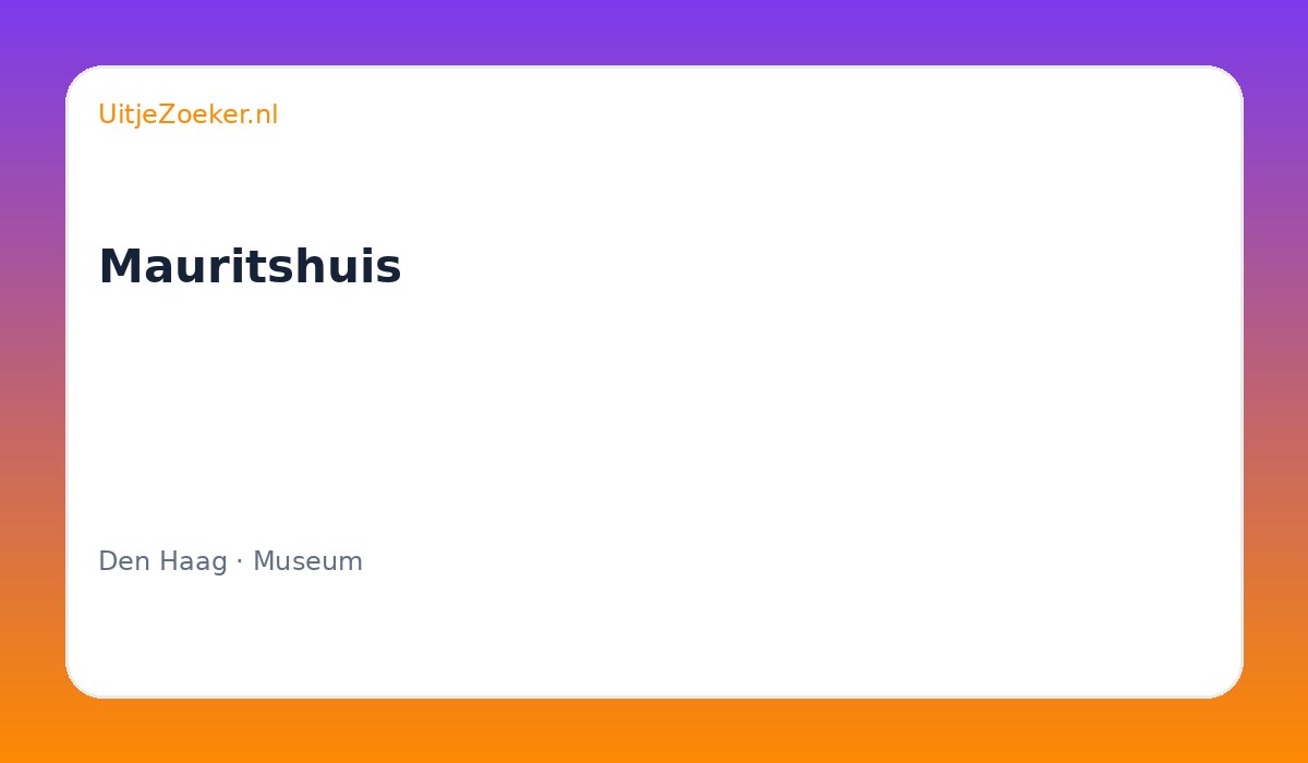 Mauritshuis
