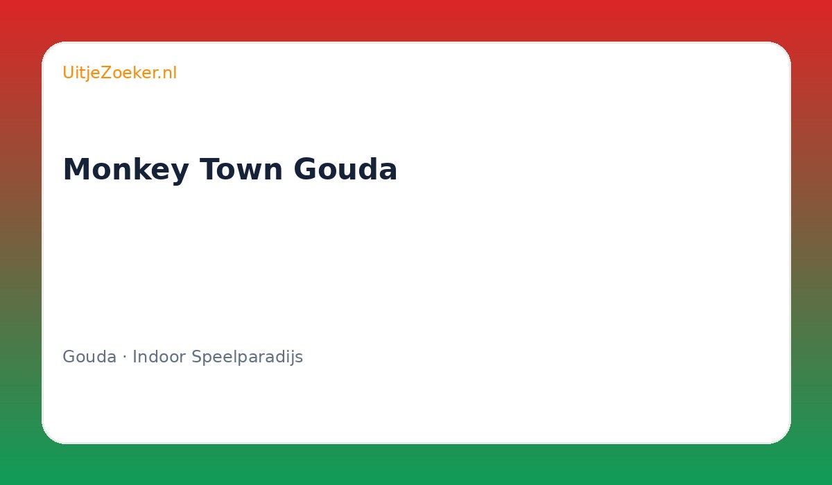 Monkey Town Gouda