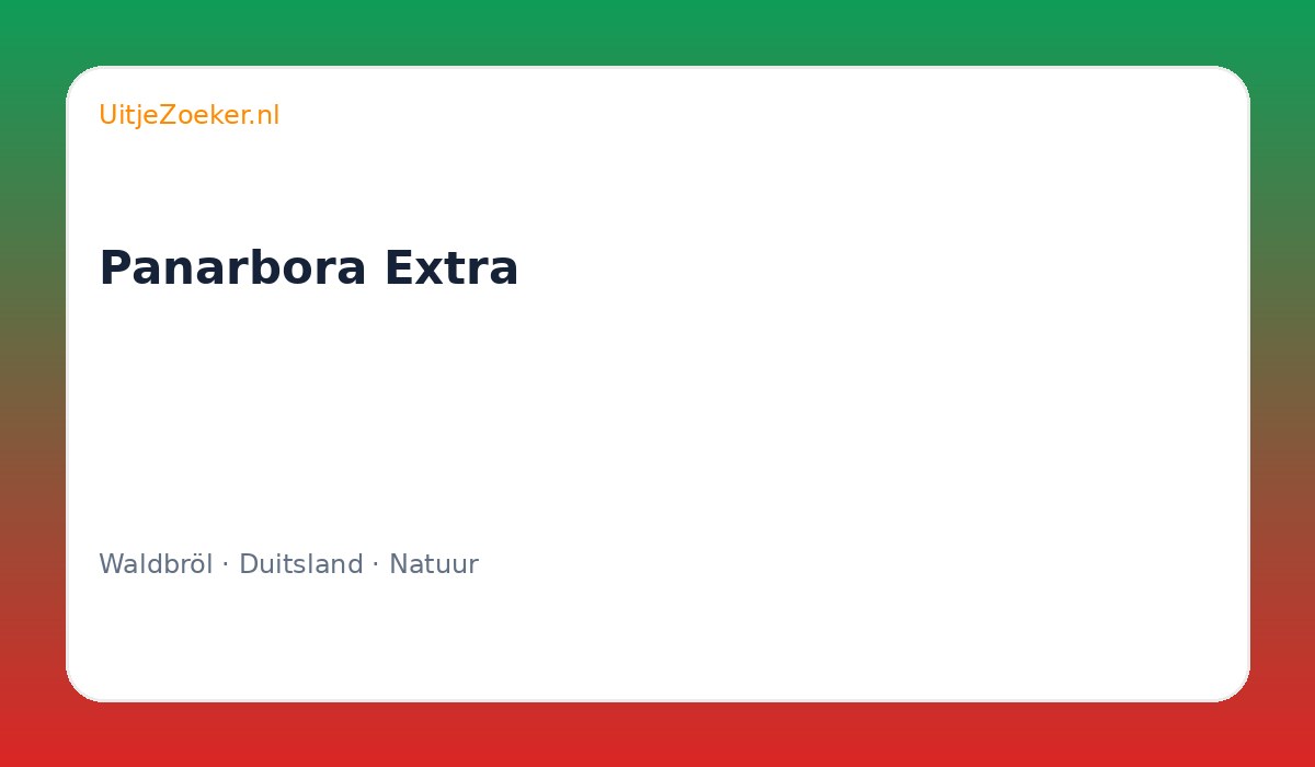 Panarbora Extra