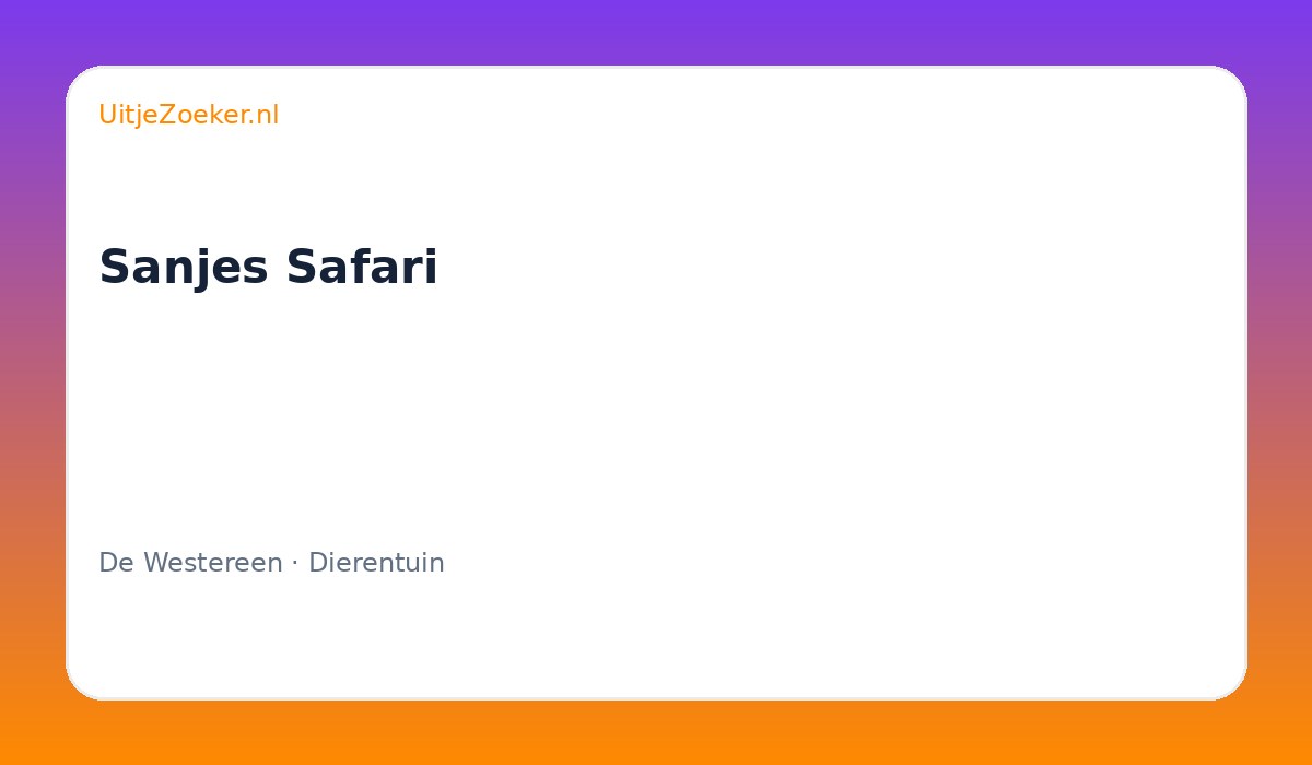 Sanjes Safari