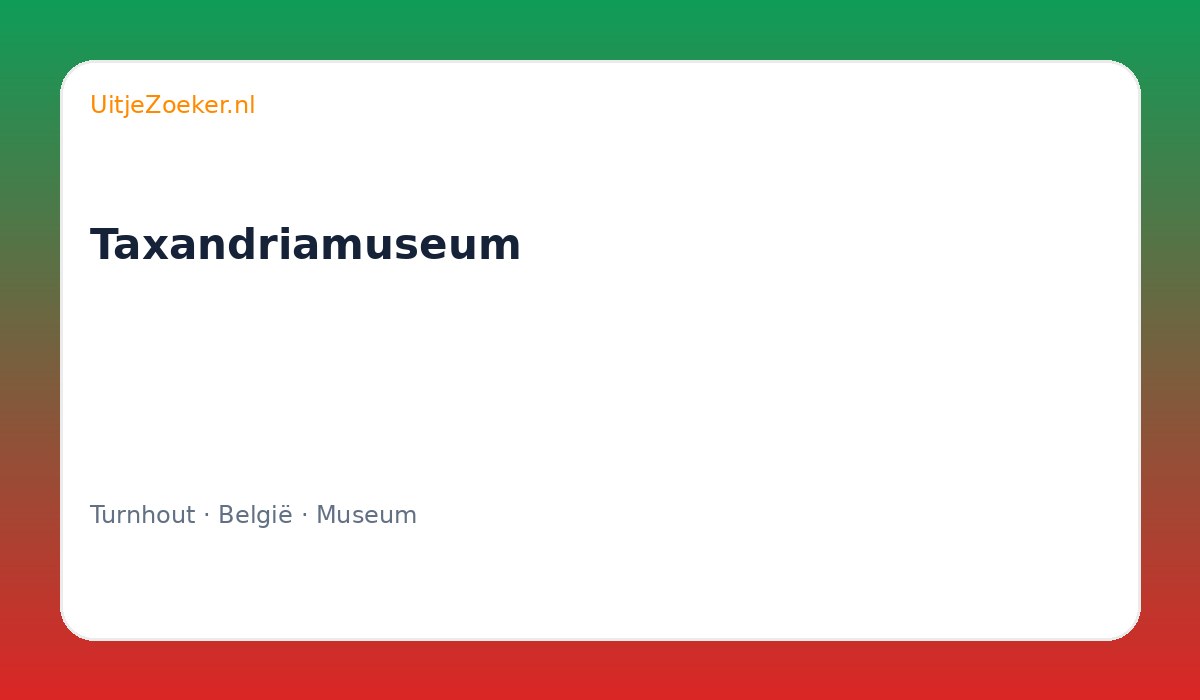 Taxandriamuseum