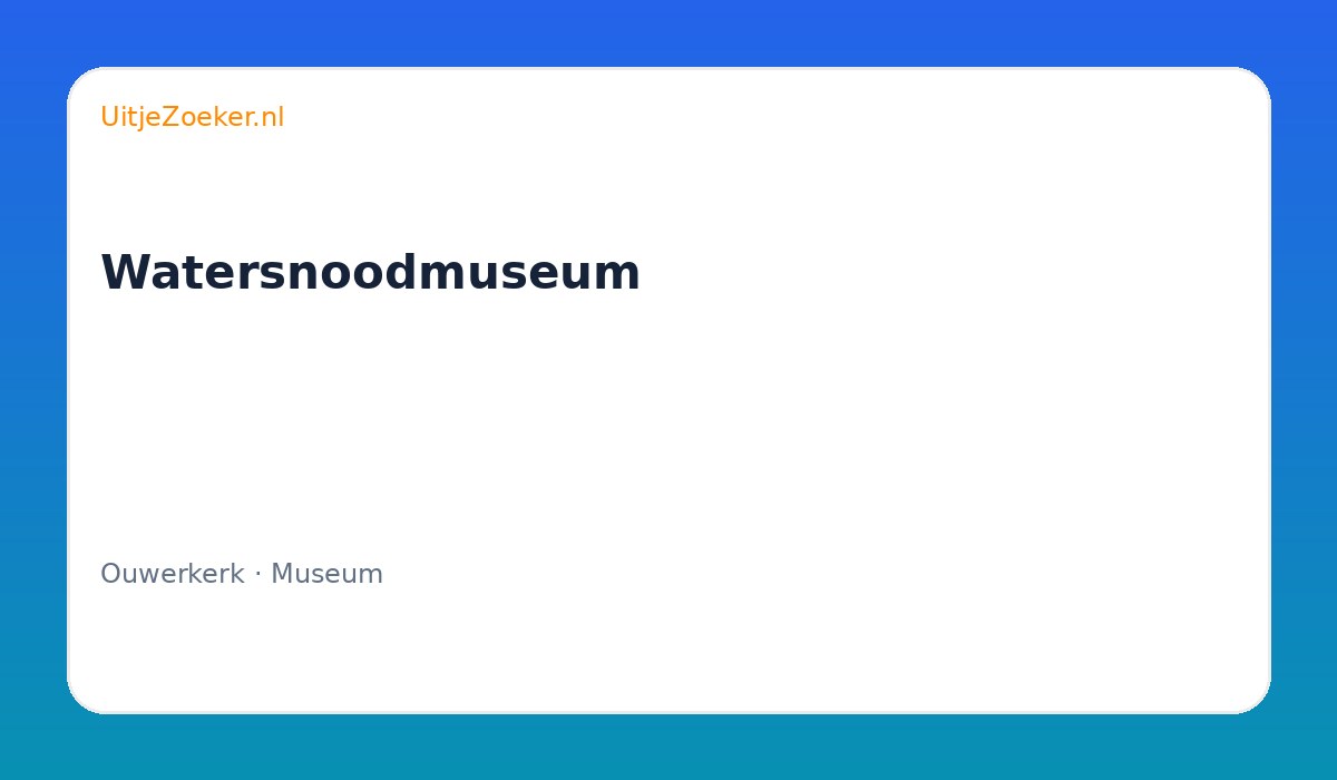 Watersnoodmuseum